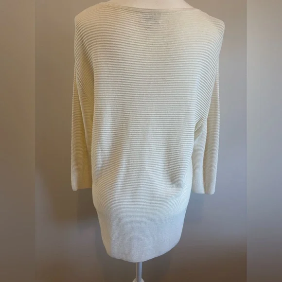 Wilfred Cream Ribbed Knit Sweater - Picture 2 of 2